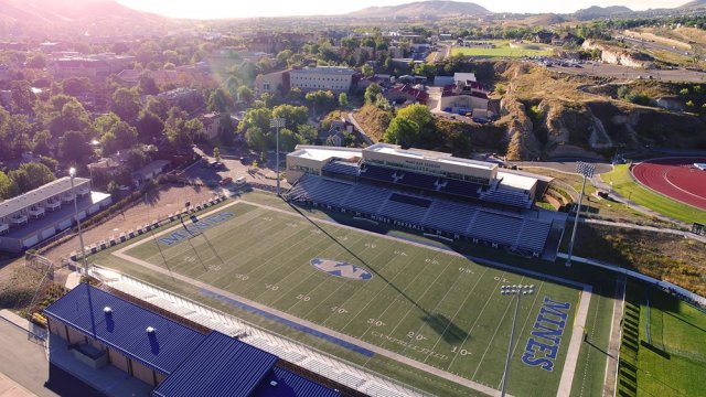 Marv Kay stadium drone photo